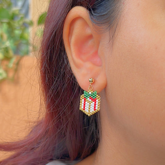 Holiday Gift Beaded Charm