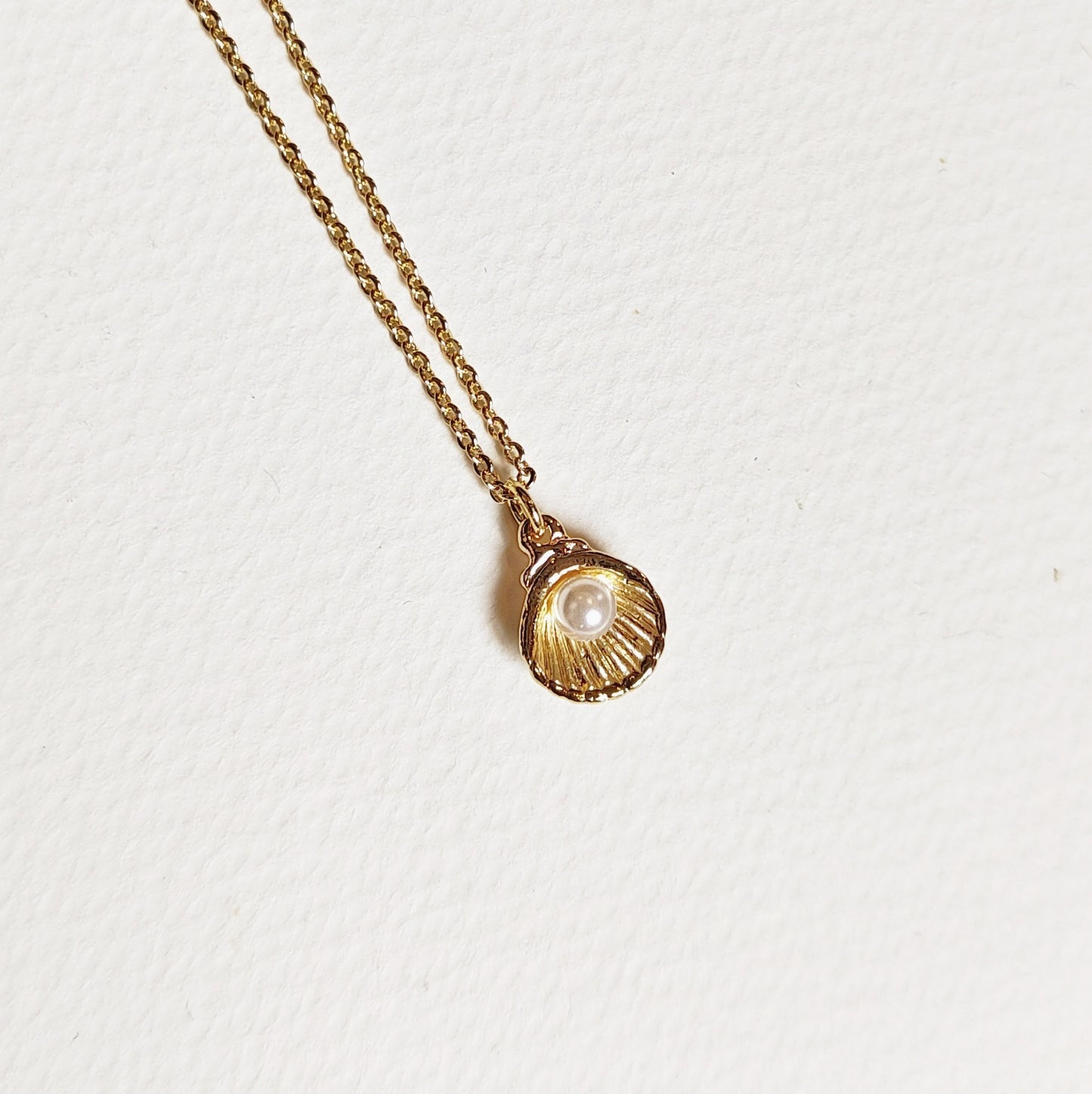 Pearl Oyster Necklace