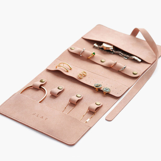 Luxury Travel Jewelry Roll