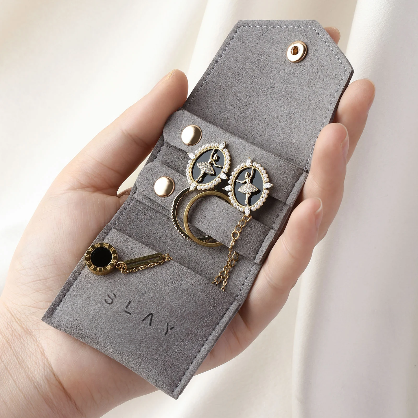 Mini Jewelry Roll