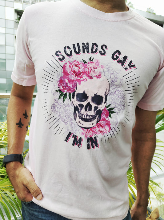 Pink Rock Unisex Cotton Tee