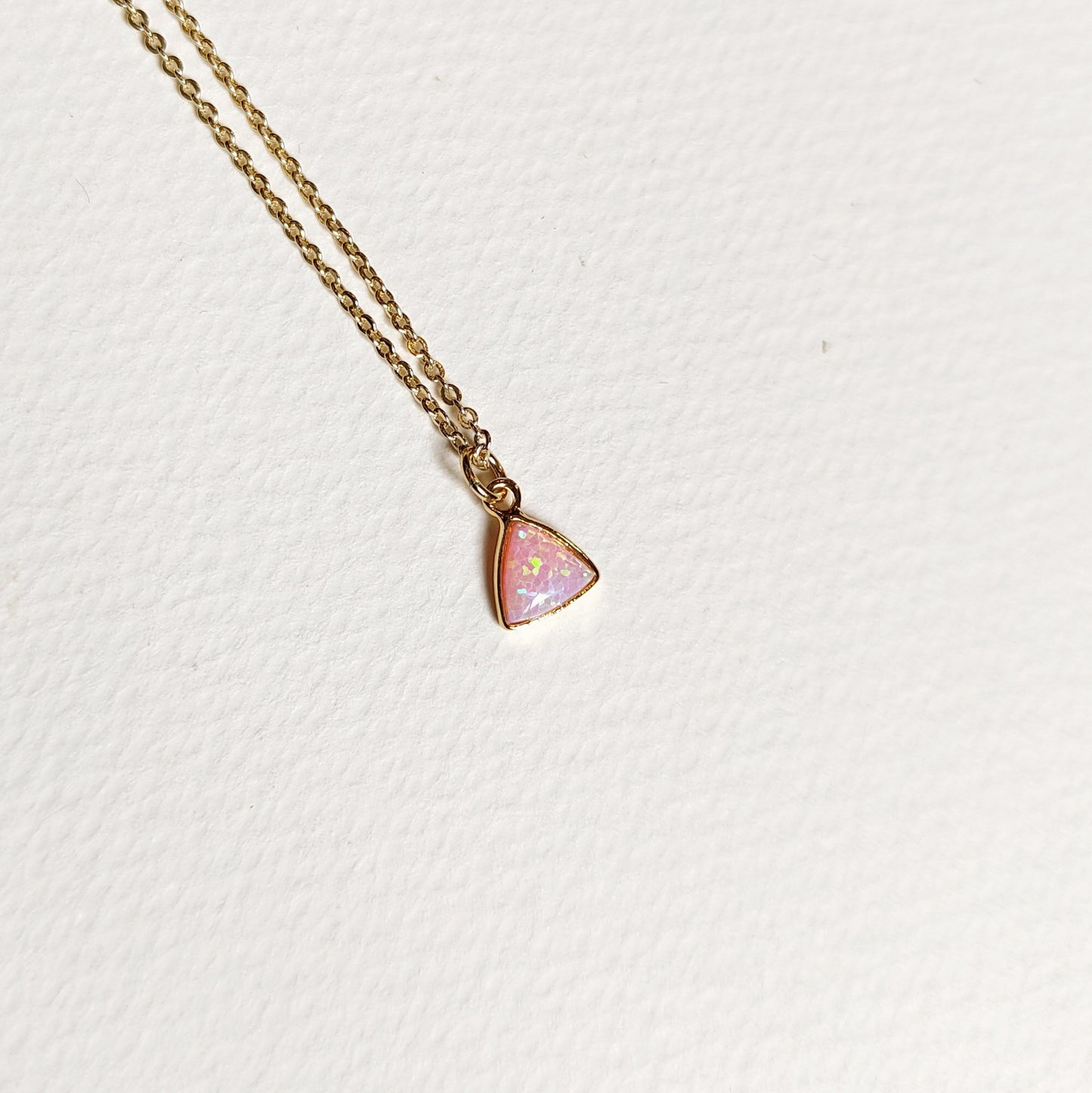 Pink Opal Necklace