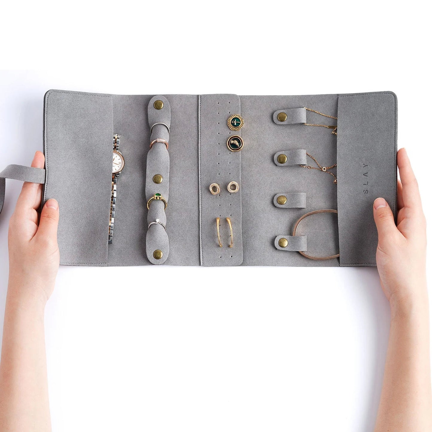 SLAY® Luxury Travel Jewelry Roll