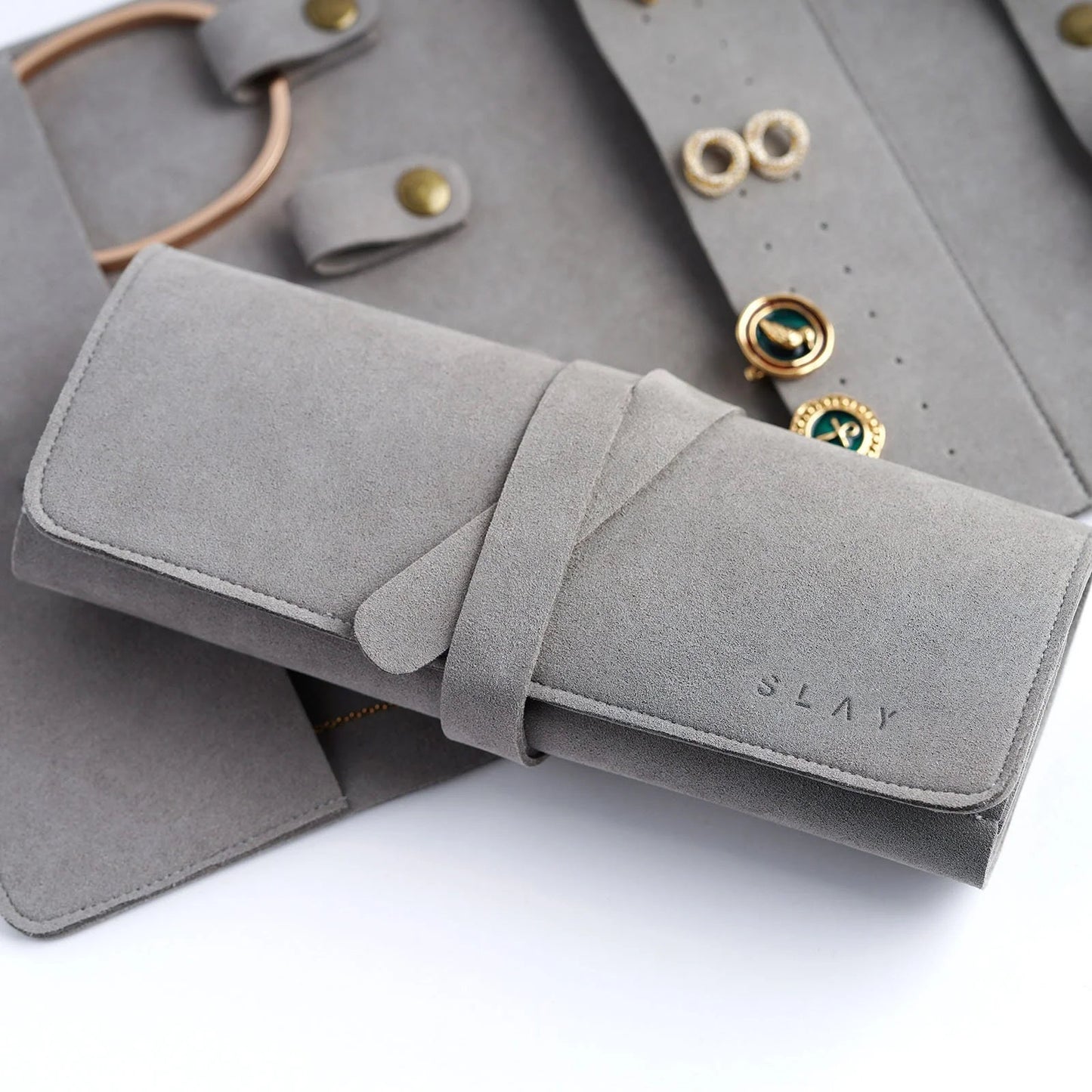 SLAY® Luxury Travel Jewelry Roll