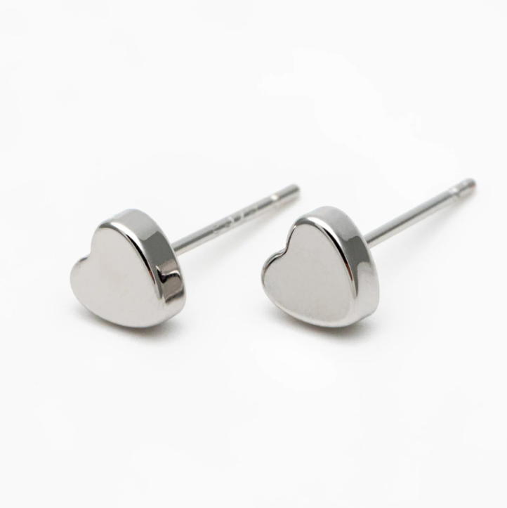 Mini Heart Studs