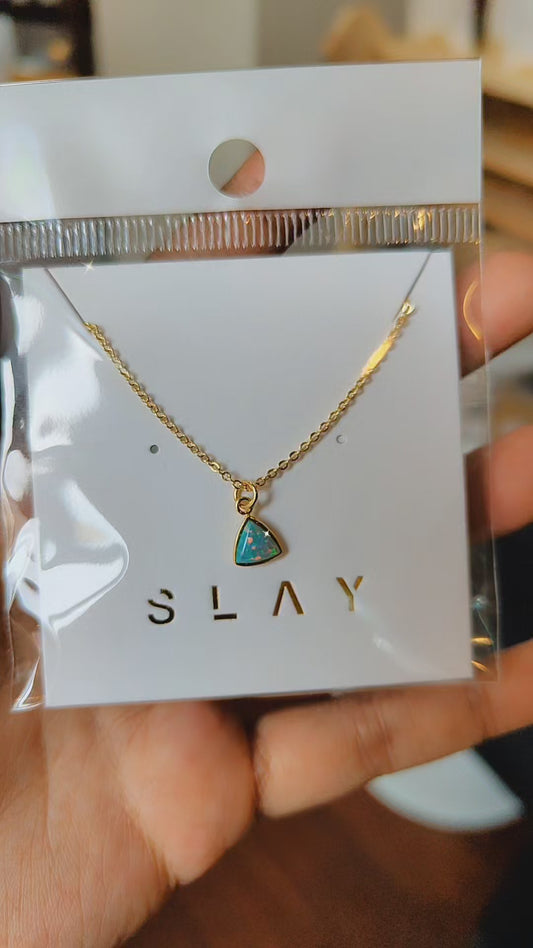 Mint Opal Necklace