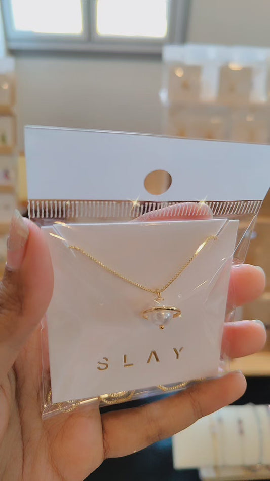 Pearl Planet Necklace